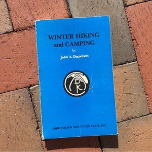 1982 Winter Hiking and Camping Adirondack Mountain Club Hiker Tenting Survival